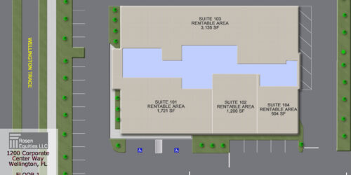 Wellington Corporate Center Floor 1 siteplan