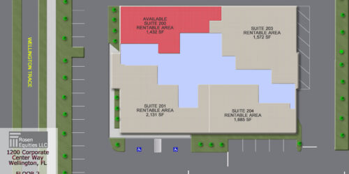 Wellington Corporate Center Floor 2 siteplan