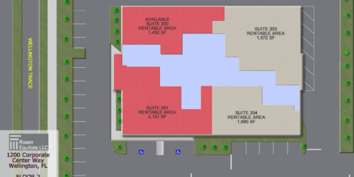 Wellington Corporate Center Floor 2 siteplan